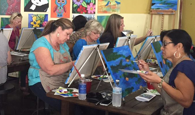 Paint and Wine Events