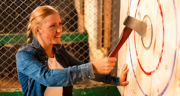 The Backyard Axe Throwing League