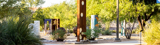 Visit the JCC Sculpture Garden