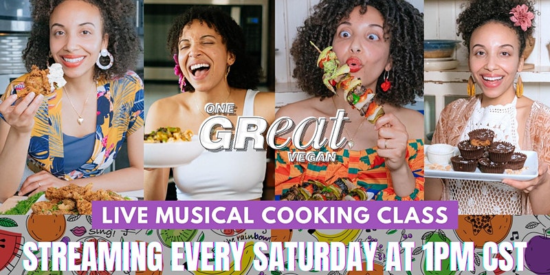LIVE Vegan Cooking Class with Chef Gabrielle Reyes