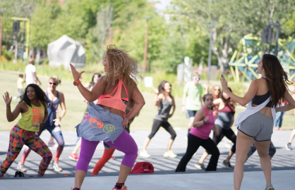 Zumba at Midtown Park