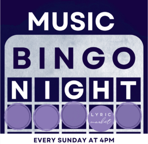 Music Bingo Night