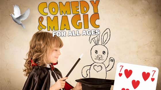 Family Magic and Comedy for All Ages