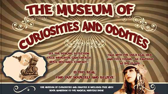 The Museum of Curiosities and Oddities!