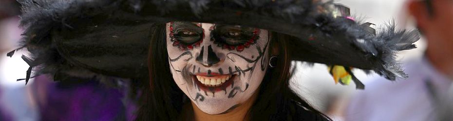 Day of the Dead Face: Mexico City