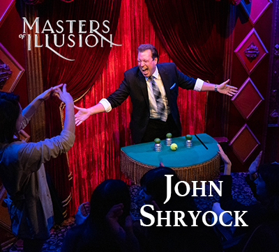 John Shryock Magician at Carnival of Illusion