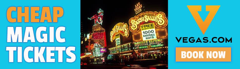 Magic Tix at Vegas.com Get your Vegas Magic Show tickets with Vegas.com