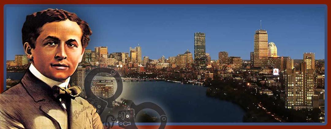 Best Magic in Boston MA Houdini with handcuffs in Boston