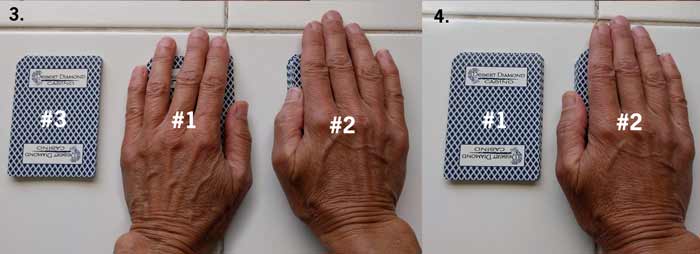 Sequence of cards in trick
