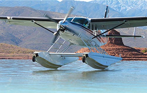 Take to the air and do a splashful adventure.