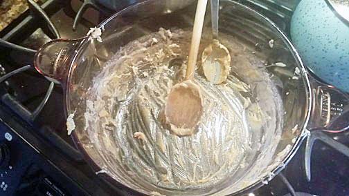 An empty pot is the sign of the perfect pecan praline recipe