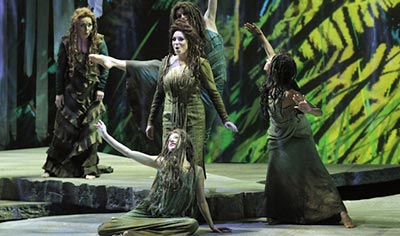 Arizona Opera with undersea costumes and staging